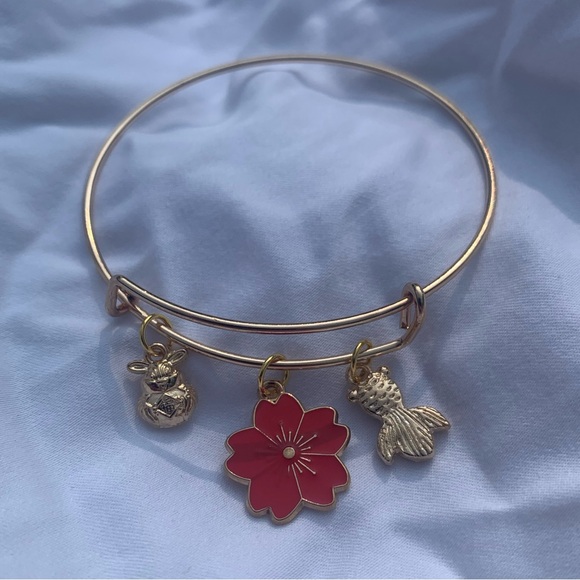 Brand New! Handmade! Adjustable Charm Bracelet - Picture 5 of 9